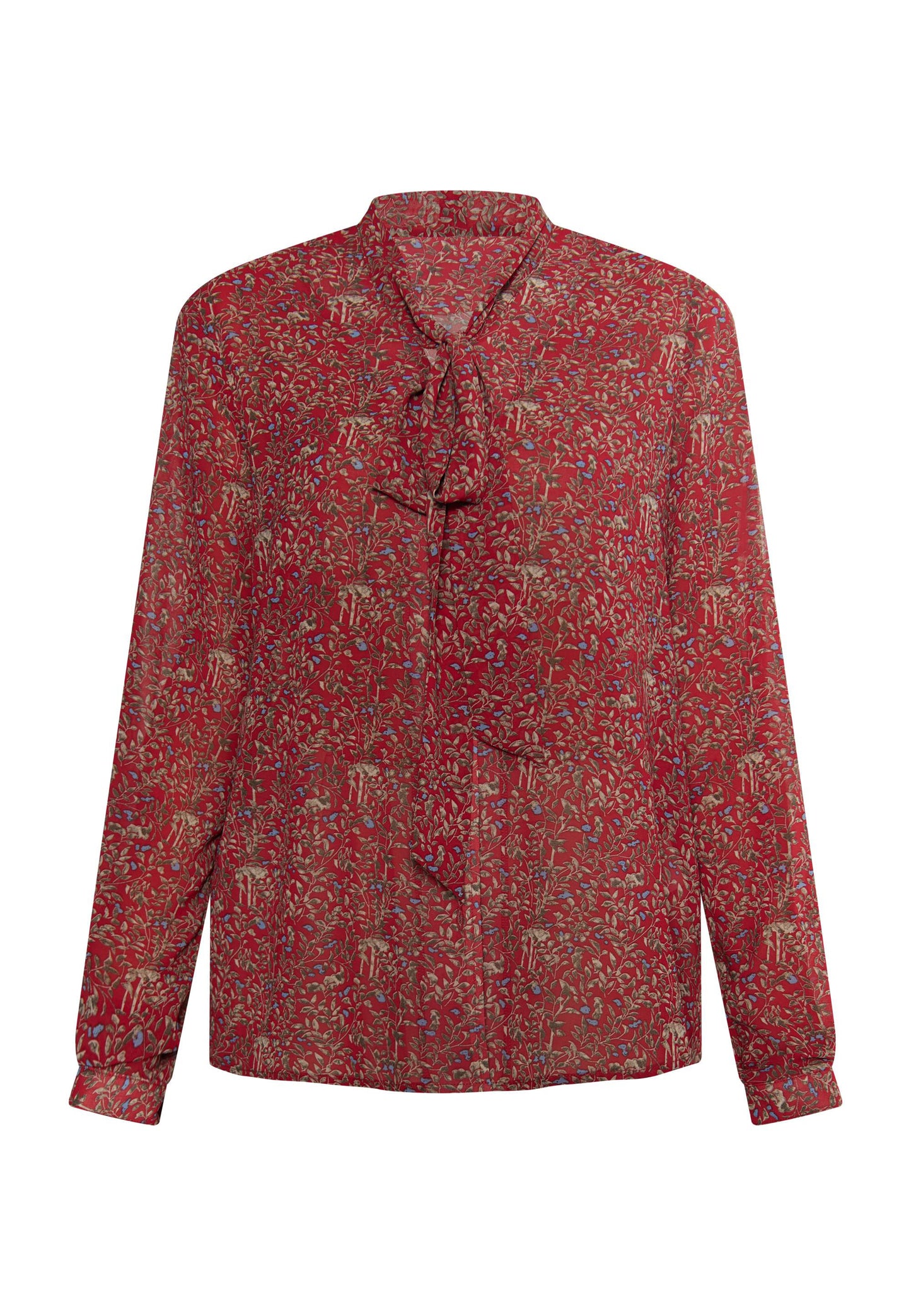 Albee Women's Tie Neck Blouse