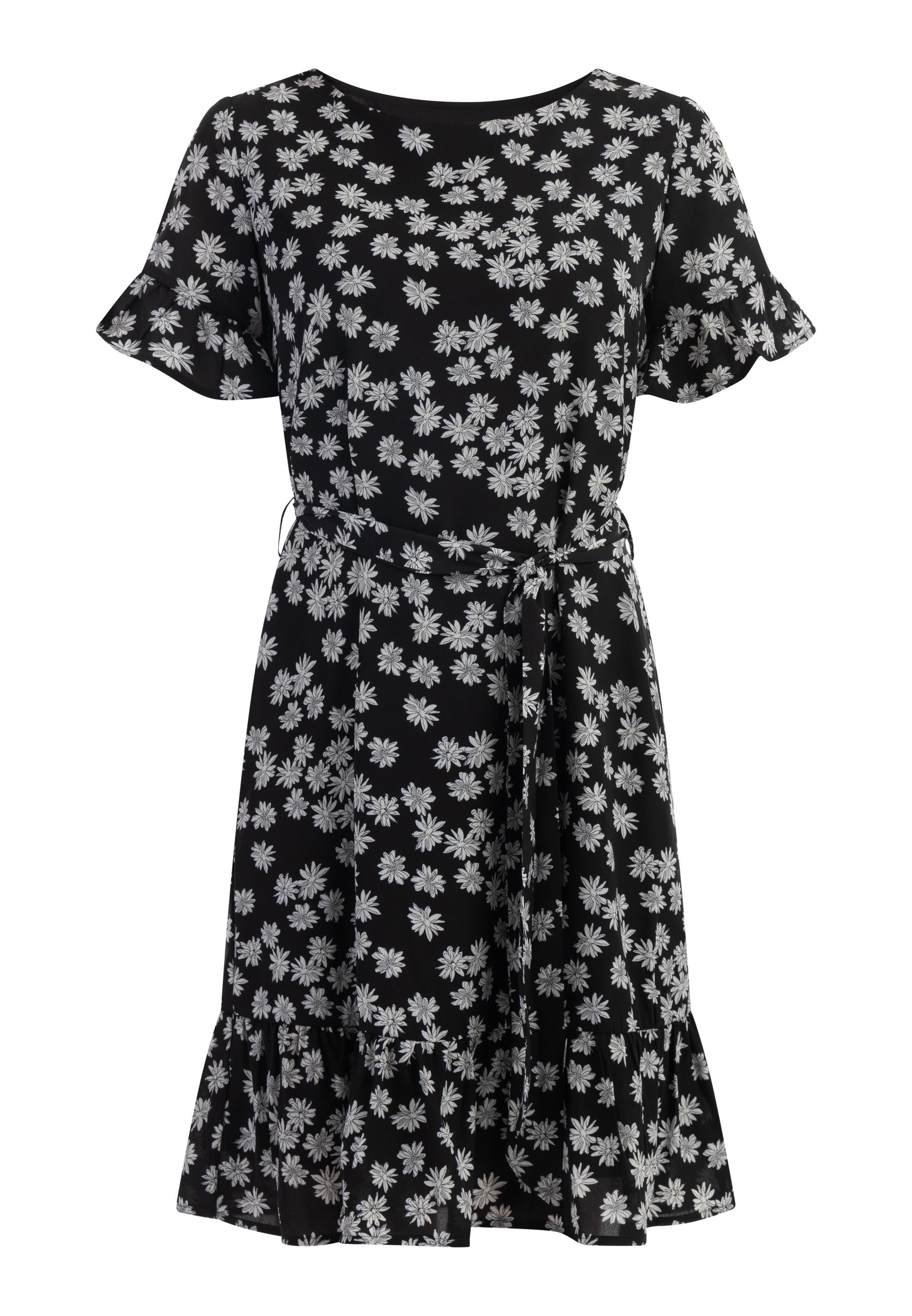 Albee Women's Midi Dress With Ruffles