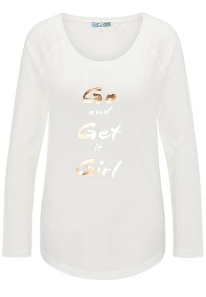 myMo Damen-Langarmshirt