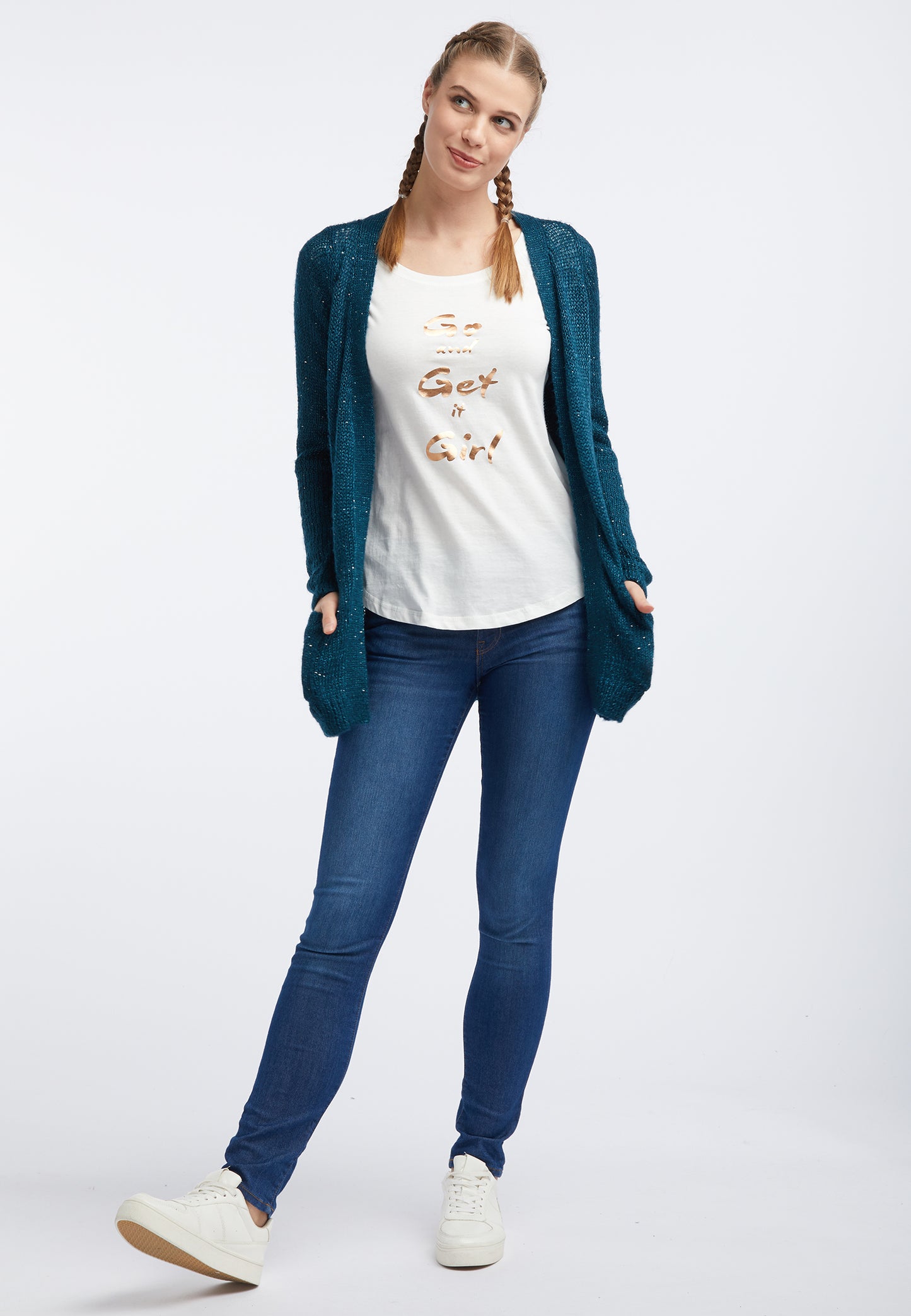 myMo Damen-Langarmshirt