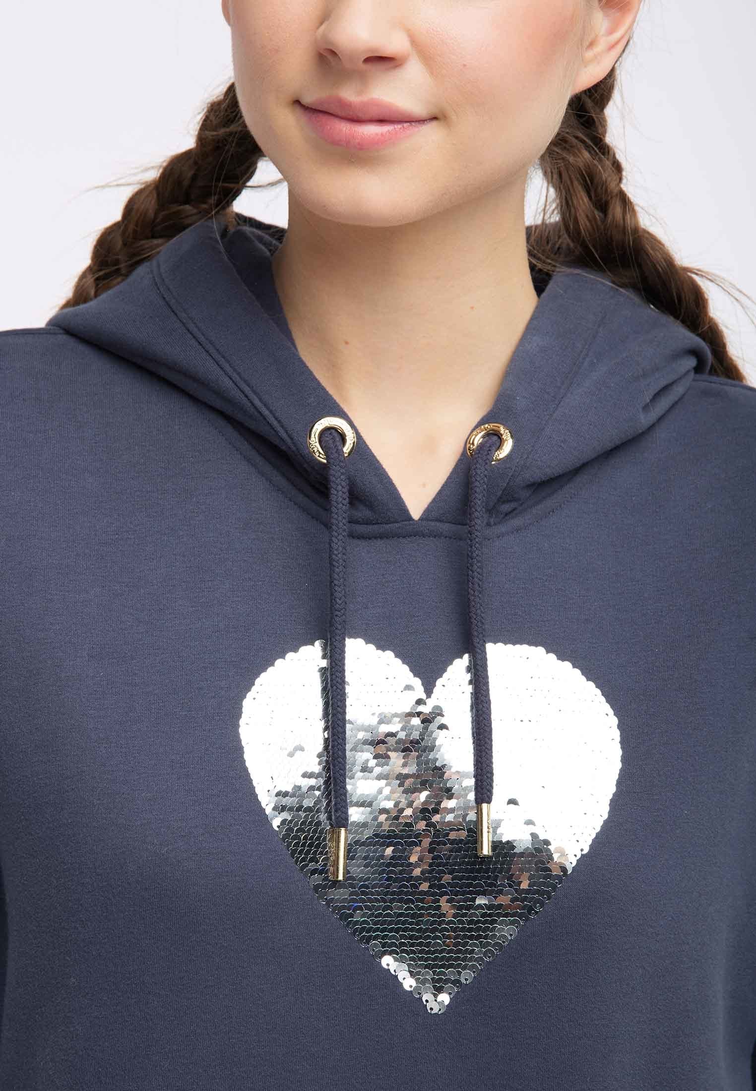 myMo Damen-Kapuzenpullover