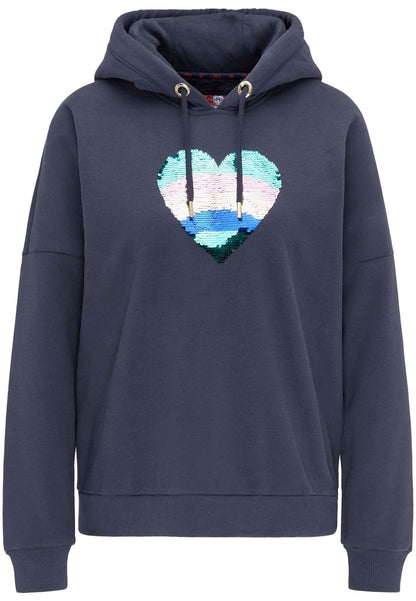 myMo Damen-Kapuzenpullover