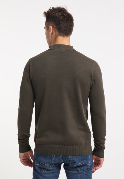 RAIDO Sweter męski Basic Fine dzianina