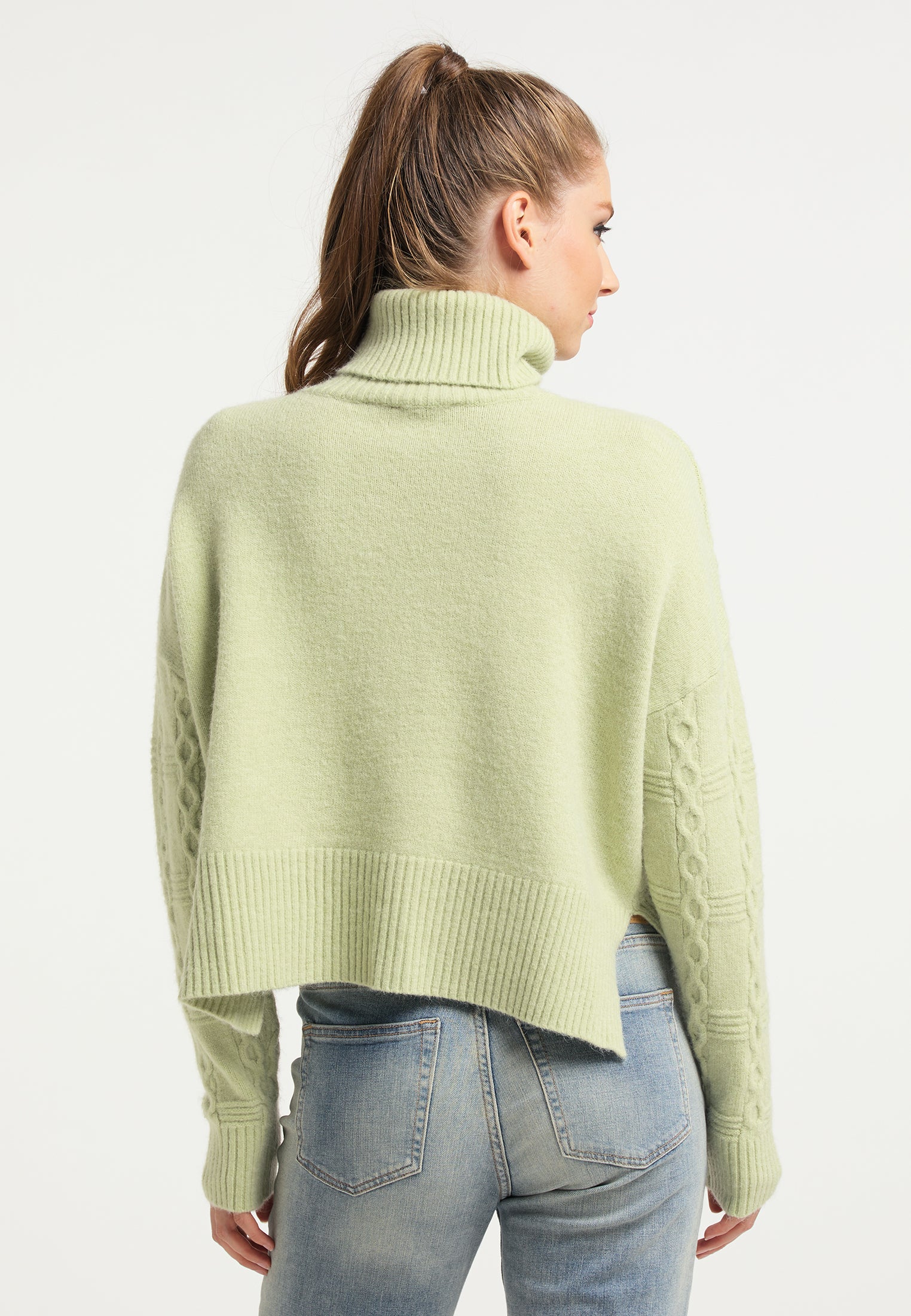 Damski sweter z golfem myMo NOW