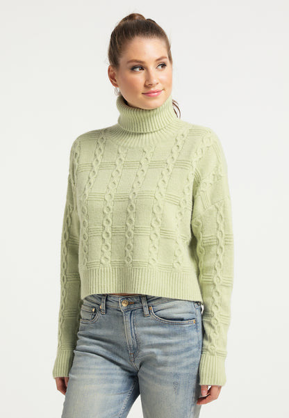 Damski sweter z golfem myMo NOW
