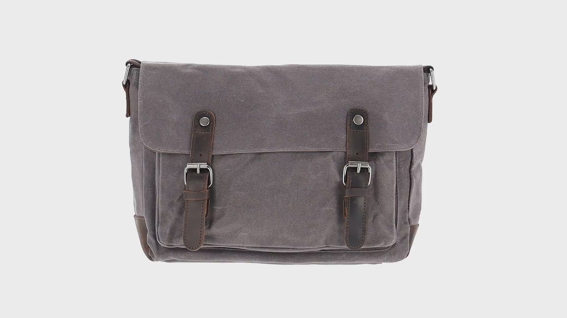 DreiMaster Vintage Men's Messenger Bag