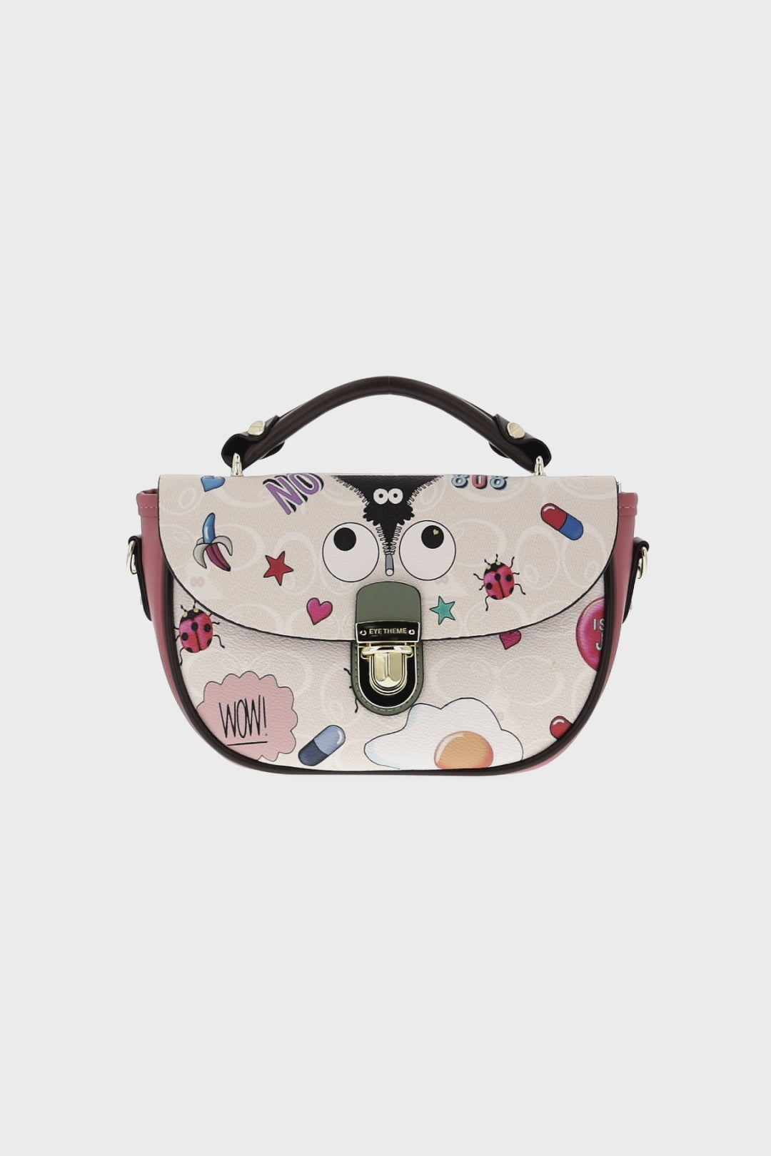 myMo pop EYETHEME Damen-Umhängetasche
