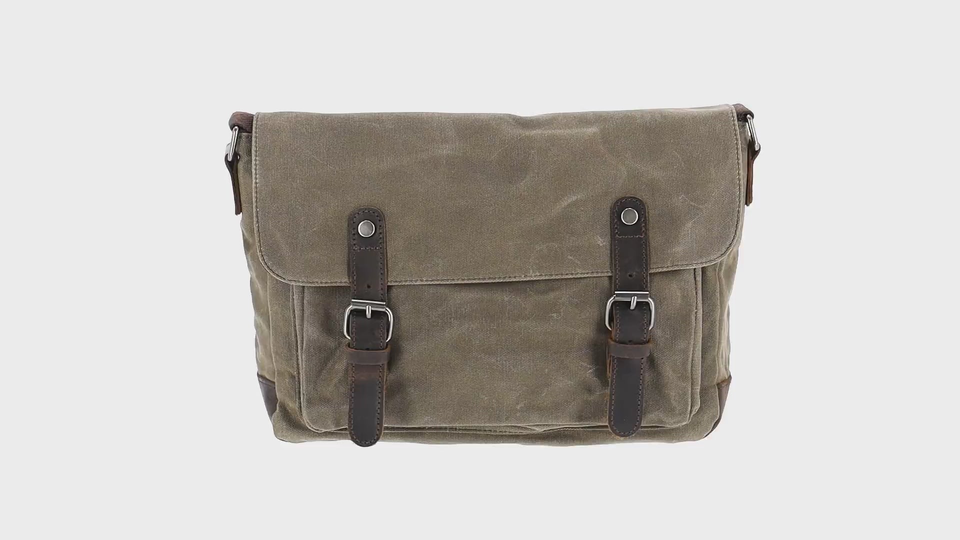 DreiMaster Vintage Men's Messenger Bag